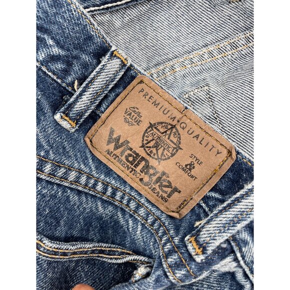 Wrangler Authentics Jeans Mens Size 36x32 Blue Denim Straight Leg Casual Durable - Picture 3 of 7